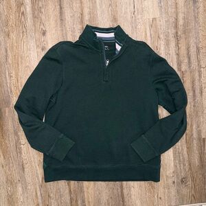 Untuckit • Green Corral 1/4 Zip Sweatshirt
